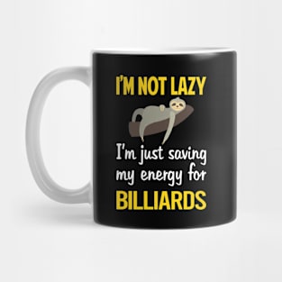 Funny Lazy Billiards Mug